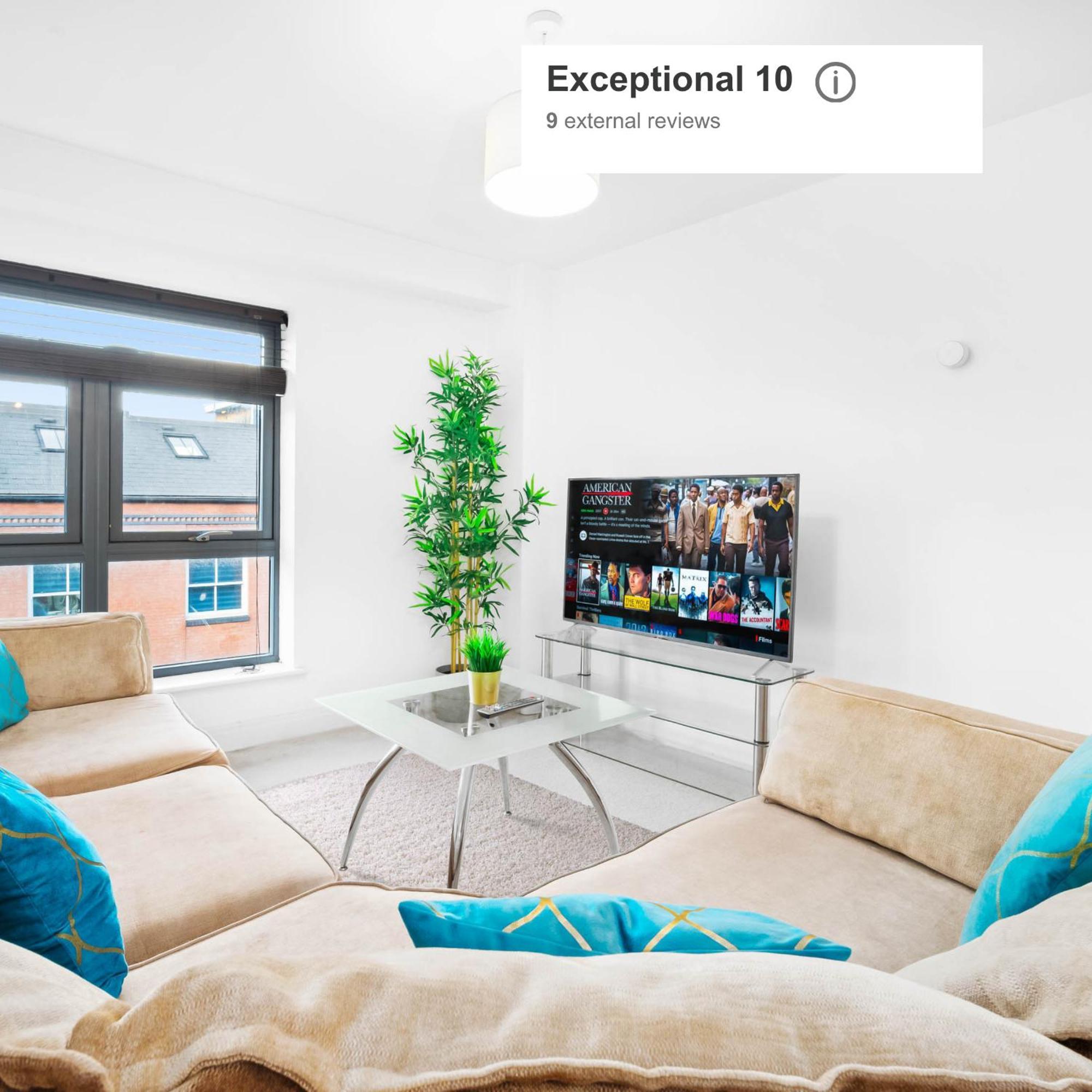 Birmingham City Centre Apartment - Wifi - Netflix - Top Rated - 59L Eksteriør bilde